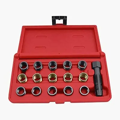 £14.99 • Buy 14mm X 1.25 Spark Plug Thread Repair Tool Kit M16 Tap Spark Plug Tool