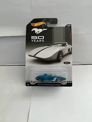 Hot Wheels Mustang 50 Years '62 Ford Mustang Concept #1/8 K60 • $2.79