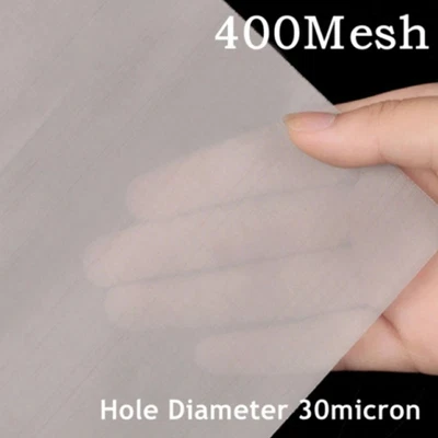 $8.18 • Buy SCREEN FILTER MESH STAINLESS STEEL 4-400 MESH 30x30CM FILTRATION WIRE MESH