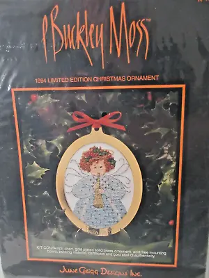 P Buckley Moss 1994 CHRISTMAS ORNAMENT Counted Cross Stitch KIT • $9