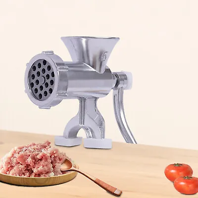 Commercial Meat Grinder Sausage Stuffer Hand Crank Filler Meat Grinding Machine • $22