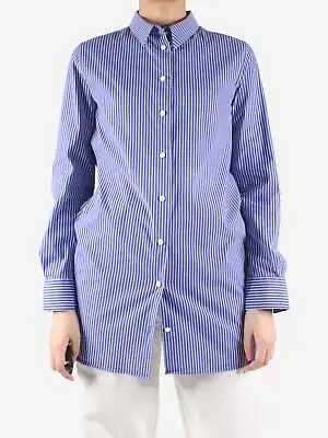 £124.32 • Buy Acne Studios Blue Striped Shirt Dress - Size EU 38
