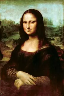 Mona Lisa By Leonardo Da Vinci - Art Poster Print 24 By 36-Inch • $13.49