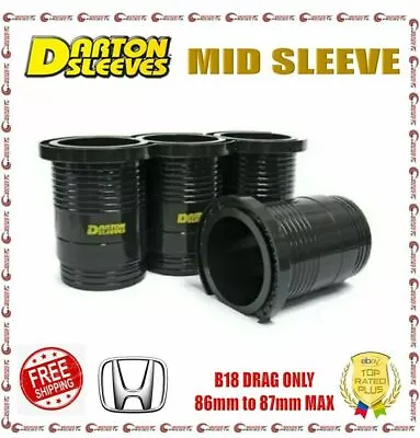 Darton 3.375  Bore 0.188  Wall MID Sleeves For Honda B18 Drag Only 400-180 • $649.99