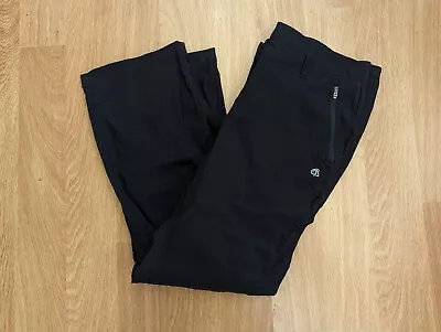 Craghoppers Kiwi 14S Women's Walking Trousers Hiking 30 W 28 L Black • £11.99