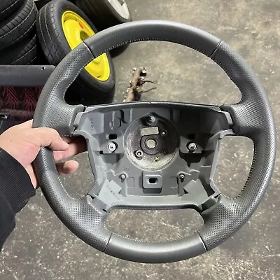 Ford Ba Bf Xr Territory Stiched Grey Leather Steering Wheel - New • $500