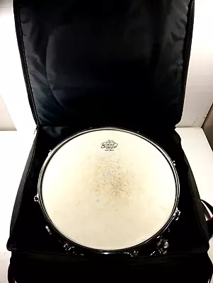 Ludwig 5X14 Black Galaxy Aluminum Acrolite Snare Drum With Case • $199.95