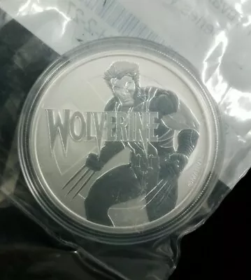 2021 Tuvalu Marvel Wolverine 1 Oz .9999 Fine Silver $1 Coin Mint Capsule #7669 • $39.99