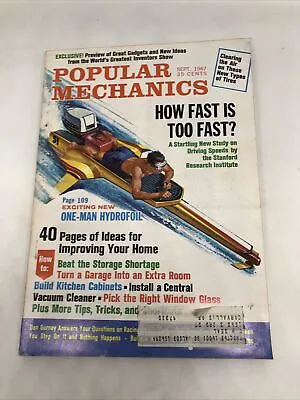 $15 • Buy Popular Mechanics Magazine September 1967