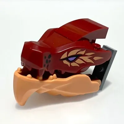 LEGO NINJAGO Only The Head Part Of Heatwave Transforming Lava Dragon From 71793 • $7.63