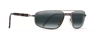 Maui Jim Kahuna Polarized Sunglasses 162-02 Sport Gunmetal/Bronze Aviator • $319.99