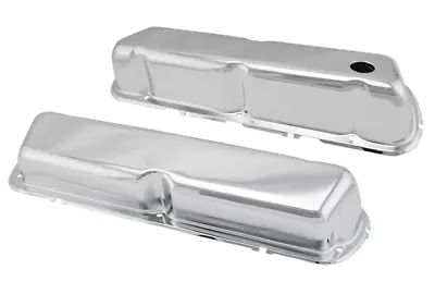 1986-95 Ford 302 5.0L GT Fox Body Mustang Chrome Steel Replacement Valve Covers • $45.99