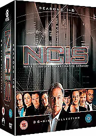 NCIS: Seasons 1-6 DVD (2010) Mark Harmon Cert 15 Expertly Refurbished Product • £7.59