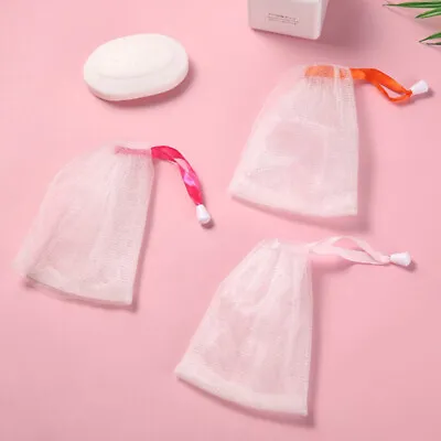 Soap Mesh Bag Mesh Net For Foaming Cleaning Bath Soap NetS.hf • $0.91