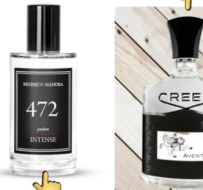 £17.50 • Buy FM Smells Similar To Creed Mens INTENSE Pure Fragrance No 472 New 50ml