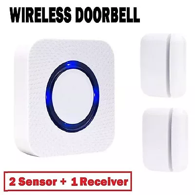 Wireless Door Bell Sensor Gate Entry Chime Alarm Alert Motion For Office Home AU • $53.99