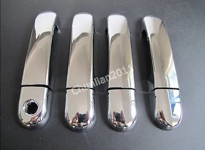 Chrome Door Handle Cover Trim For 2004-2010 Nissan Versa / Tiida / Latio 09 Note • $18.13