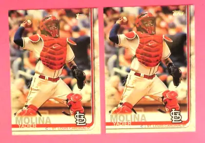 2 - 2019 Topps St. Louis Cardinals - YADIER MOLINA - Puerto Rico • $1