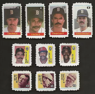 1983 Boston Herald Red Sox Stamps You Pick From My List MINT • $1.79