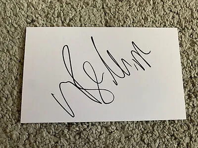 Nathan Baker Signed Index Card Ex Aston Villa And Bristol City • £1