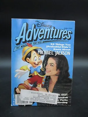 $9.99 • Buy Disney Adventures June 1993 Michael Jackson Pinocchio Cover With Lego Cards
