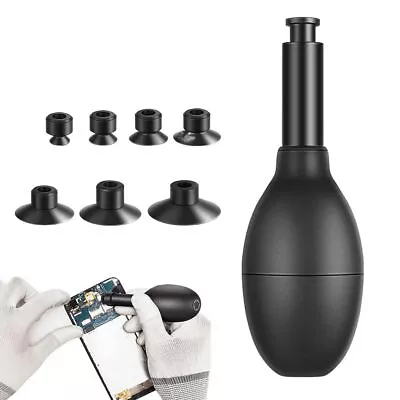 Camera Black Opener Lens Repair Tool Kit Lens Sucker Wrench Silicone • $13.59