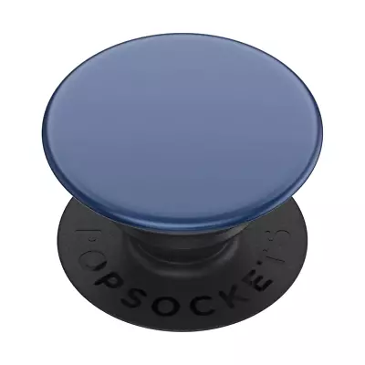 $26.95 • Buy PopSockets PopGrip Phone Grip Stand Mount Holder Swap - Aluminum Indigo Blue