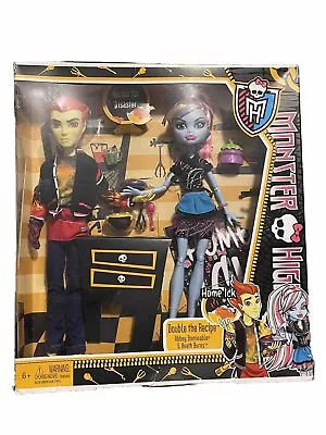 2012 Monster High DOUBLE THE RECIPE Home Ick Abbey Bominabale Heath Burns • $80