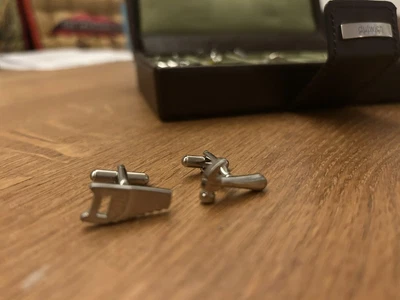 £0.99 • Buy Hammer & Saw Tools Novelty Cufflinks (DIY Lover)
