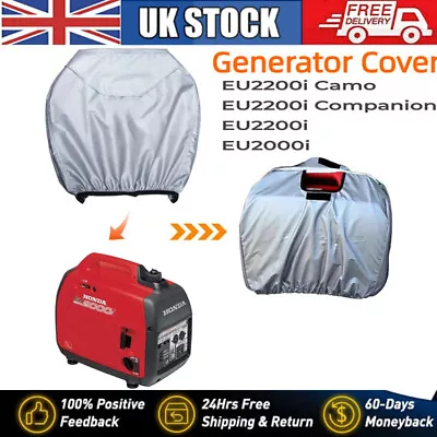 For Honda Eu2000i Eu2200i Generator Cover Dustproof Waterproof Sunproof Outdoor • £14.98