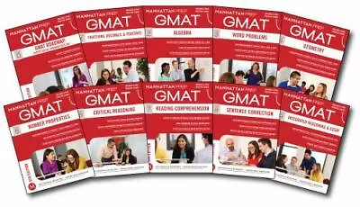 Manhattan Prep GMAT Strategy Guides: Complete GMAT Strategy Guide Set By... • $175