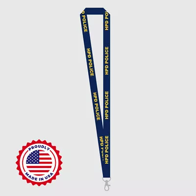 $7 • Buy Premium Quality HPD Honolulu Police Lanyard Law Enforcement NEW!