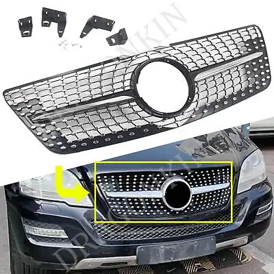 Car Front Grill Grille Outlet For Benz ML Class W164 ML350 ML500 ML63AMG 2009-12 • $121.24