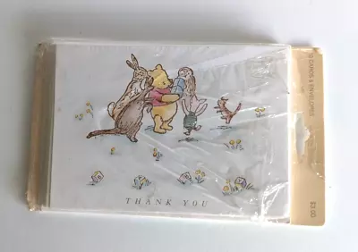Classic Winnie The Pooh E.H. Shepard 10 Thank You Notes With Envelopes AA9D • $14.99