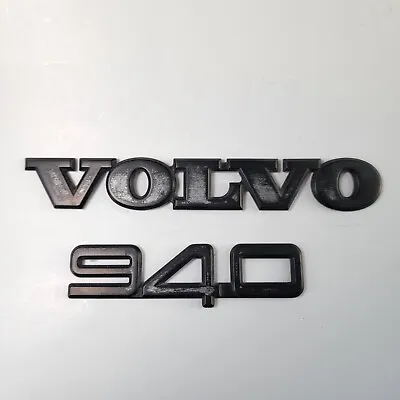 OEM Volvo 940GL Rear Emblems Badges Used • $5