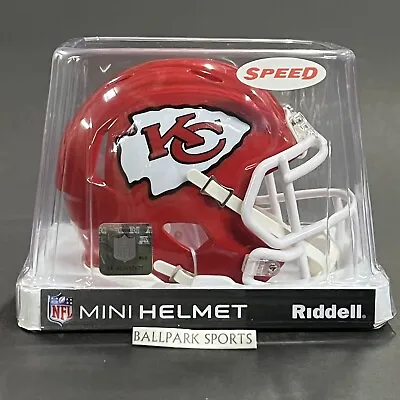 Kansas City Chiefs Speed Mini Helmet Riddell NFL Licensed Brand New! • $32.99