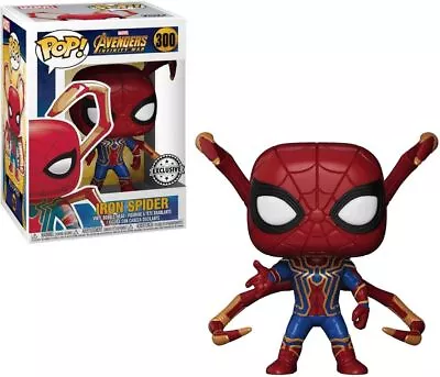 Marvel Avengers Infinity War Iron Spider Pop! Vinyl #300 • £12.99