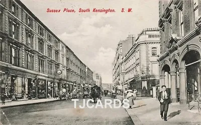 1907SOUTH KENSINGTON  Sussex Place  LONDON   Postcard • £6