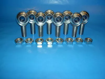 Economy 4-Link Rod End Kit 3/4-16 X 5/8 Bore Heim Joints With Jam Nuts .750 • $77.84