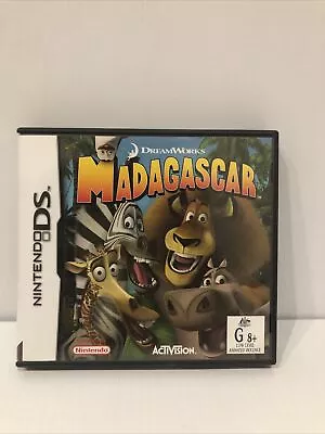 Nintendo DS Madagascar Game 2005 Complete With Manual • $8