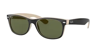 Ray-Ban 52mm Wayfarer Color Mix Black On Biege Sunglasses (RB213287552) • $117.11