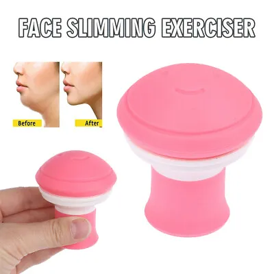 Face Slimming V Shape Lift Skin Firming Exerciser Facial Mouth Jaw Line Exercise • £3.59