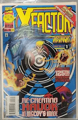 X-Factor X-Men Deluxe Vol 1 #125 Marvel Comics 1996! Onslaught Impact 1! Crisp! • £8.03