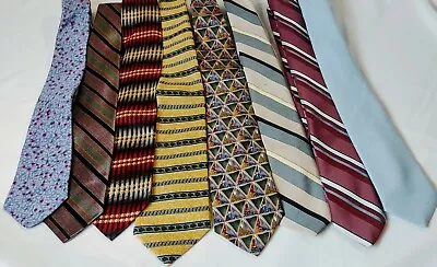 Vintage Ties Mens Dress Suit Ties Lot Of 8 • $18