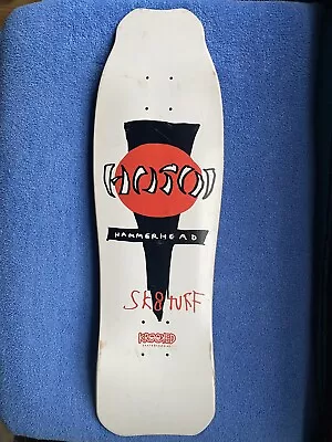 Krooked Skateboard Christian Hosoi 2003 Limited Edition Hammerhead Sk8 Turf Used • $150