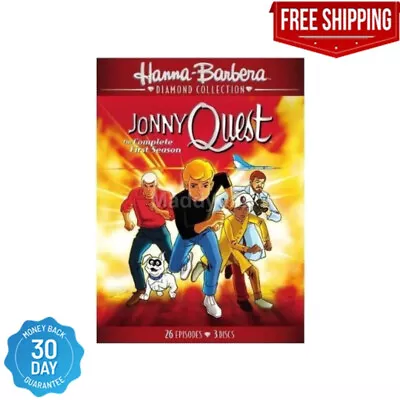 JONNY QUEST COMPLETE SEASON 1 New 3 DVD Set Complete Original 1964-65 Series • $28.17