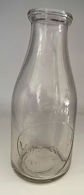 Vintage Embossed MAINE SEAL-1 Quart Milk Bottle • $11.99