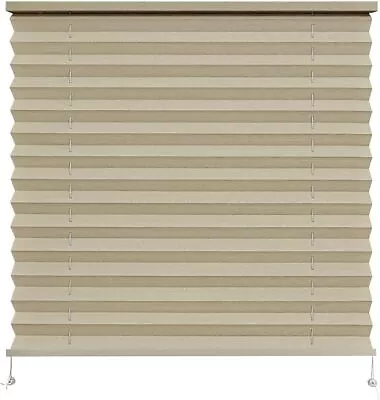 Dulepax RV Camper Motorhome Pleated Blinds Shades Cappucino 26  X 24  • $29.99