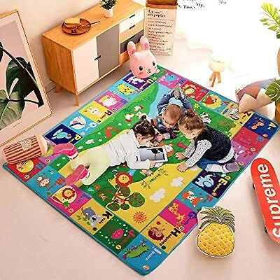 Baby Play Floor Mat Crawling Mat Non Slip Activity Mat For Toddlers 150 * 110cm • £35.51