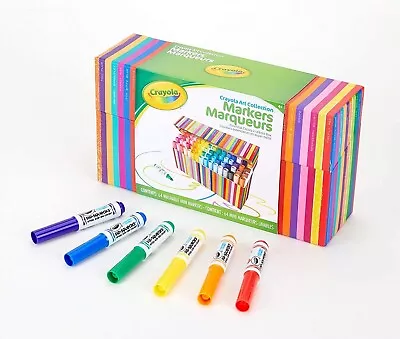 Crayola Pip Squeaks Marker Set Washable Mini Markers 64 Count Gift For Kids • £19.99